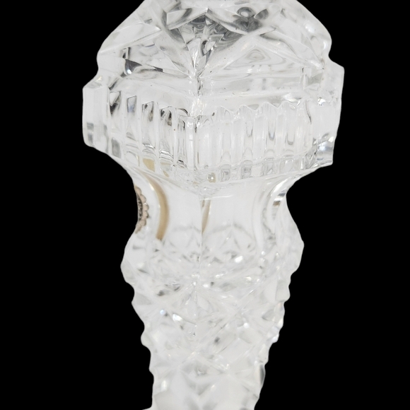 Vintage Handmade Cut Crystal Salt Shaker Made in‎ Germany  N53 - Picture 9 of 13